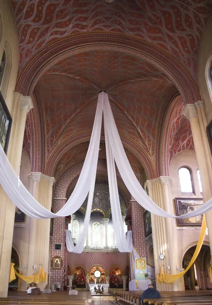 Interior de la iglesia, Minsk — Foto de Stock