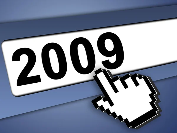 2009 internet koncepcja — Zdjęcie stockowe