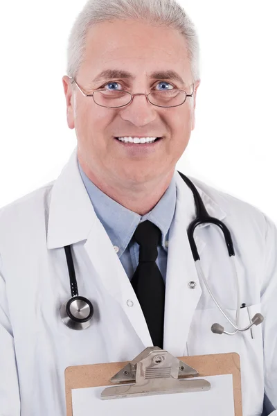 Närbild porträtt av överläkare — Stockfoto
