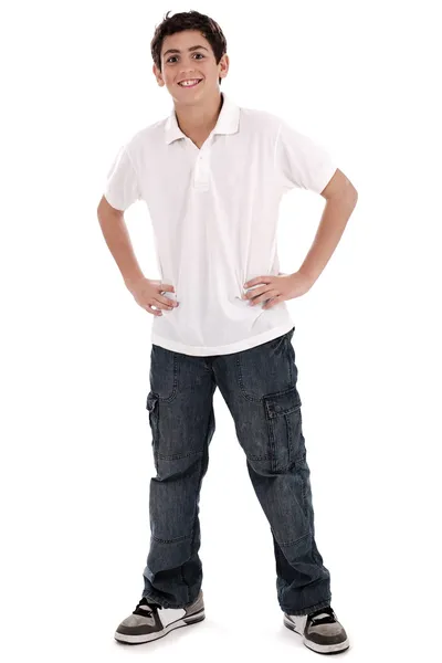 Stylish young teenager full length — Stock Photo, Image
