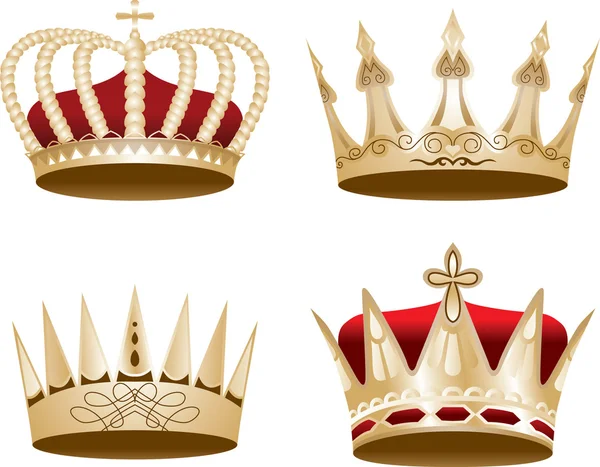 矢量的皇冠 — 图库矢量图片