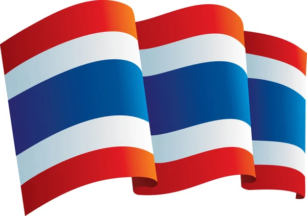 Thailand flag — Stock Vector