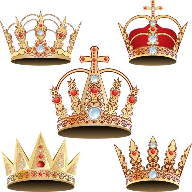 Vectorized crown clipart