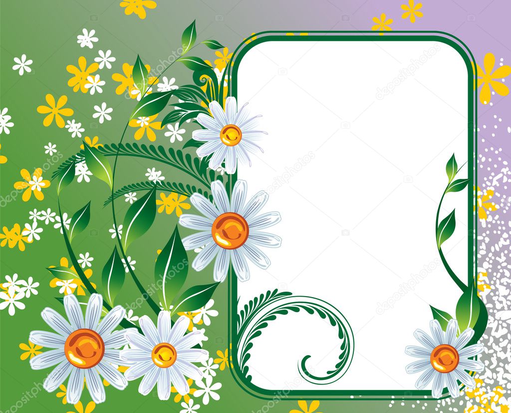 Flowers frame