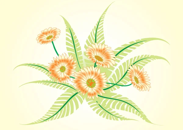 Квіткові пастельних вектор — стоковий вектор
