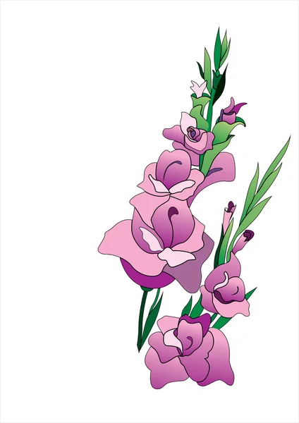 花の背景 — ストックベクタ