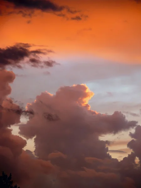 嵐の雲。サンセット. — ストック写真
