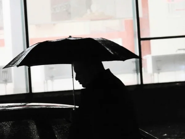 Umbrella. Sadness. — Stock Photo, Image