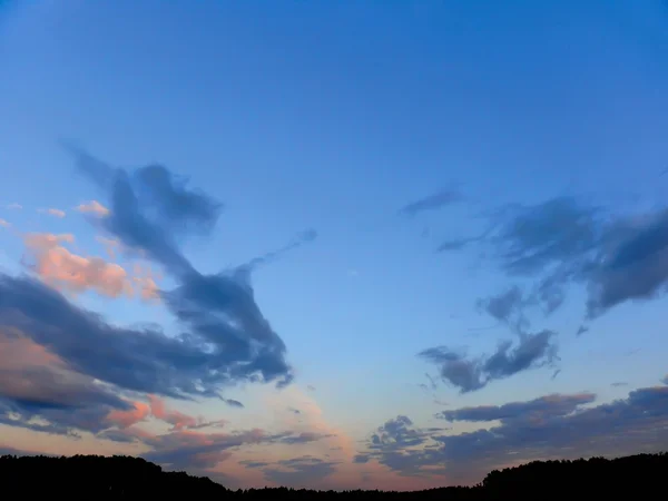 日の出。雲. — ストック写真