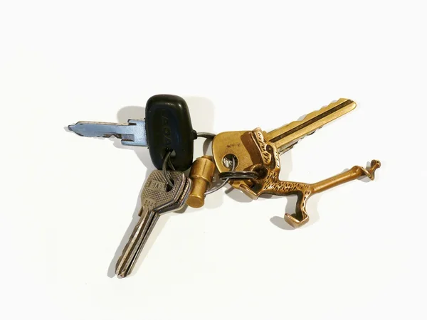 Um monte de chaves. . — Fotografia de Stock