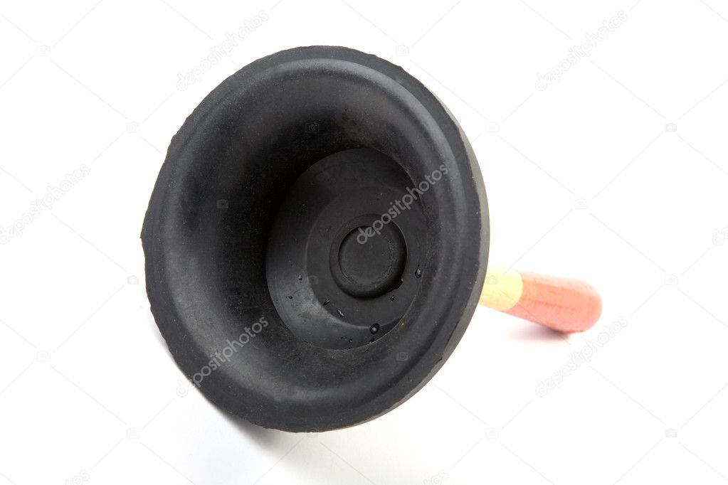 Plunger isolated