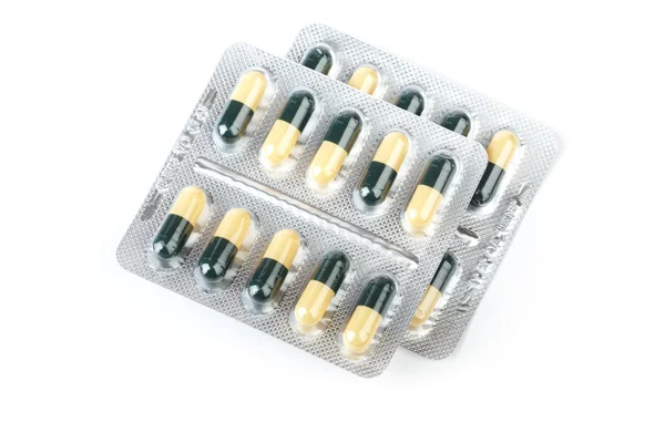 Medicines in capsules — Stock Photo, Image