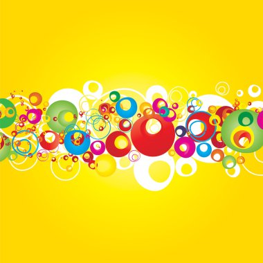 Abstract colorful background clipart