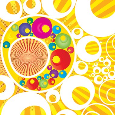 Abstract colorful background clipart