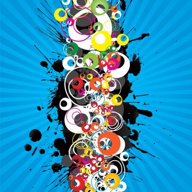 Abstract colorful background clipart