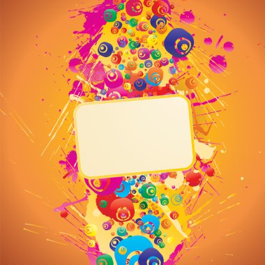 Abstract colorful background clipart