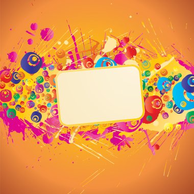 Abstract colorful background clipart