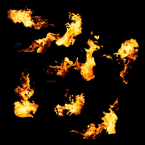 Campioni di fiamma — Foto Stock
