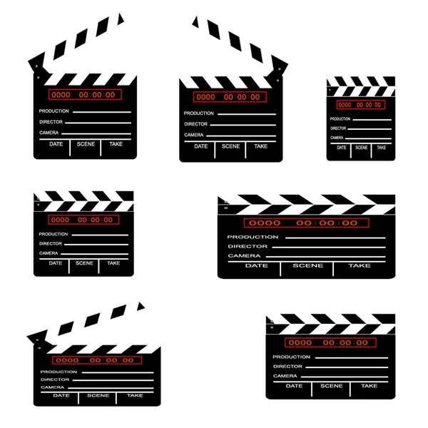 Clapper κινηματογράφους — Διανυσματικό Αρχείο