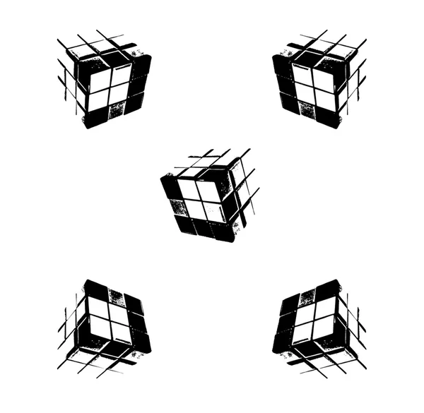 Cubo — Vetor de Stock