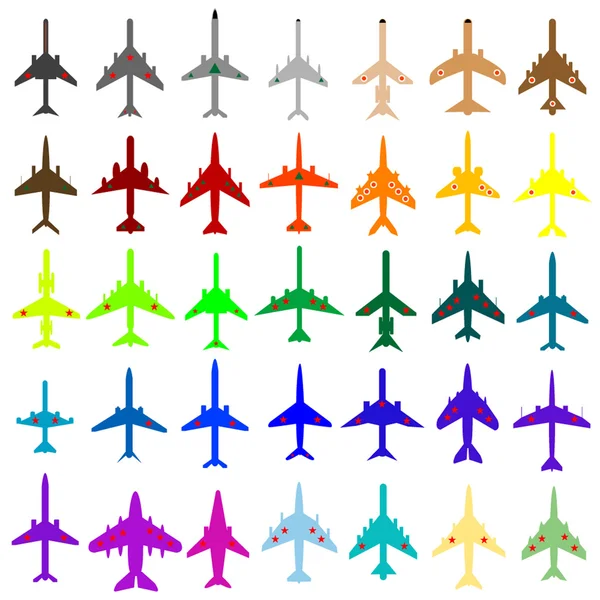 Airlplanes — Stockový vektor