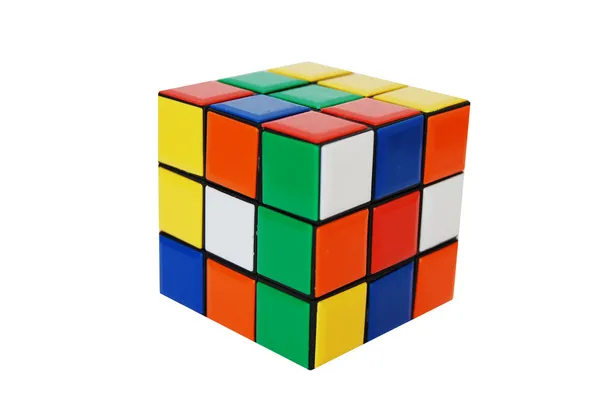 Gekleurde kubus — Stockfoto