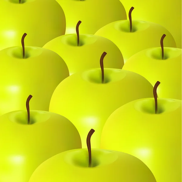 Äpplen — Stock vektor