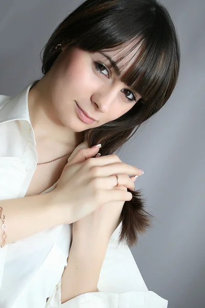 Portrait young woman — Stock Photo, Image