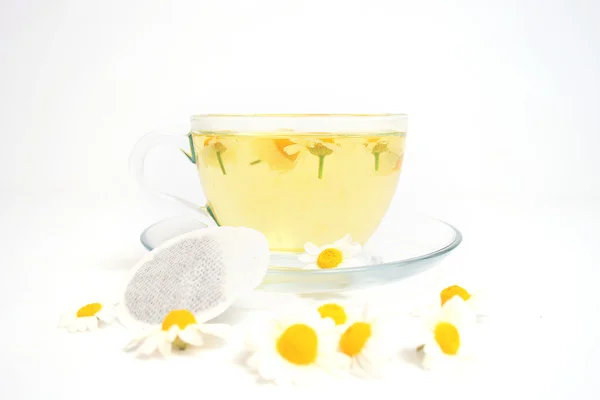 Cup of herbal tea — Stock Photo, Image