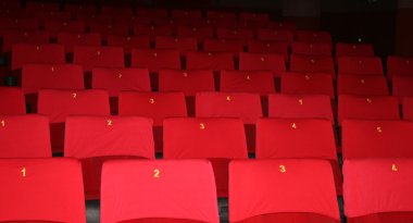 Theater seats clipart