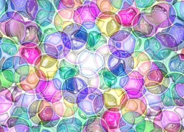 Kleurrijke cirkels — Stockfoto