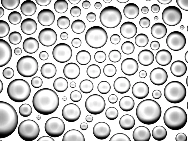 Black and white balls — Stock Photo, Image
