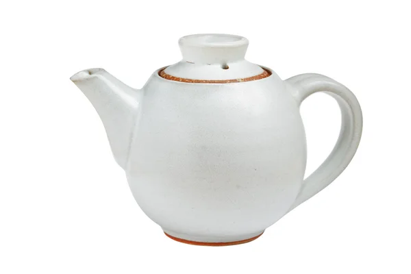 Pot à thé chinois isolé — Photo