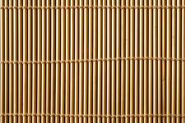 Бамбуковый коврик крупным планом — стоковое фото
