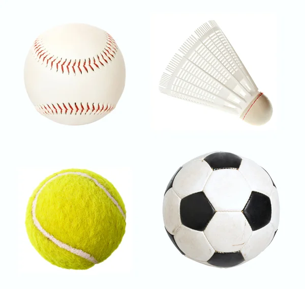 Sport items isolated — Stock Photo, Image