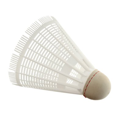 Shuttlecock isolated clipart