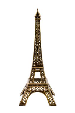 Eifel Kulesi 'nin küçük bronz heykelciği