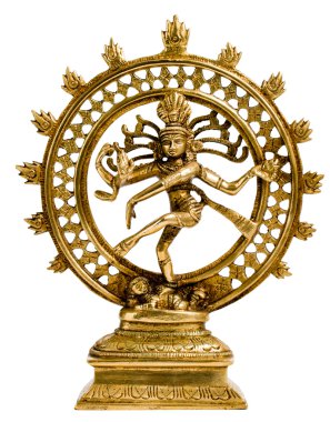 Statue of Shiva Nataraja - Lord of Dance clipart