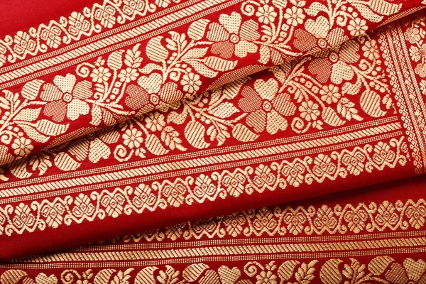Hint sari yakın çekim — Stok fotoğraf