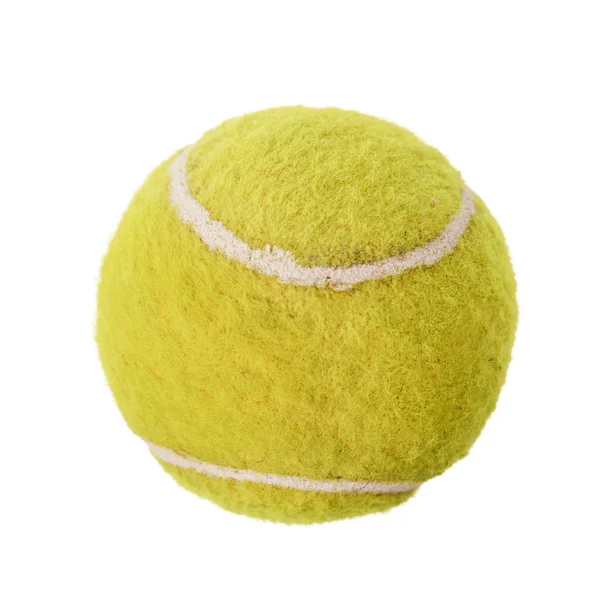 Bola de tênis isolada — Fotografia de Stock