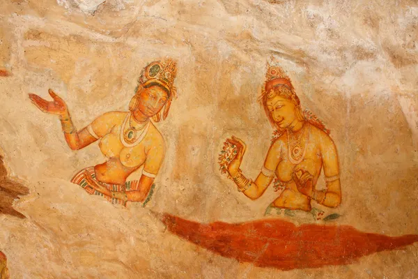 Fresques Sigiriya — Photo