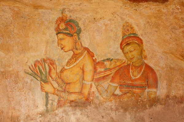 Sigiriya frescoes