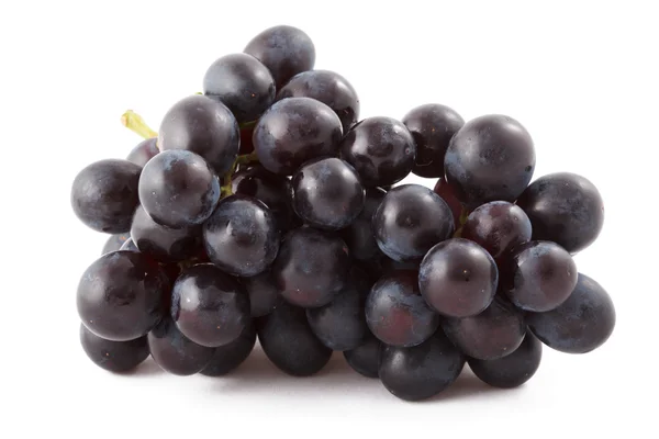 Bouquet de raisins noirs isolé — Photo