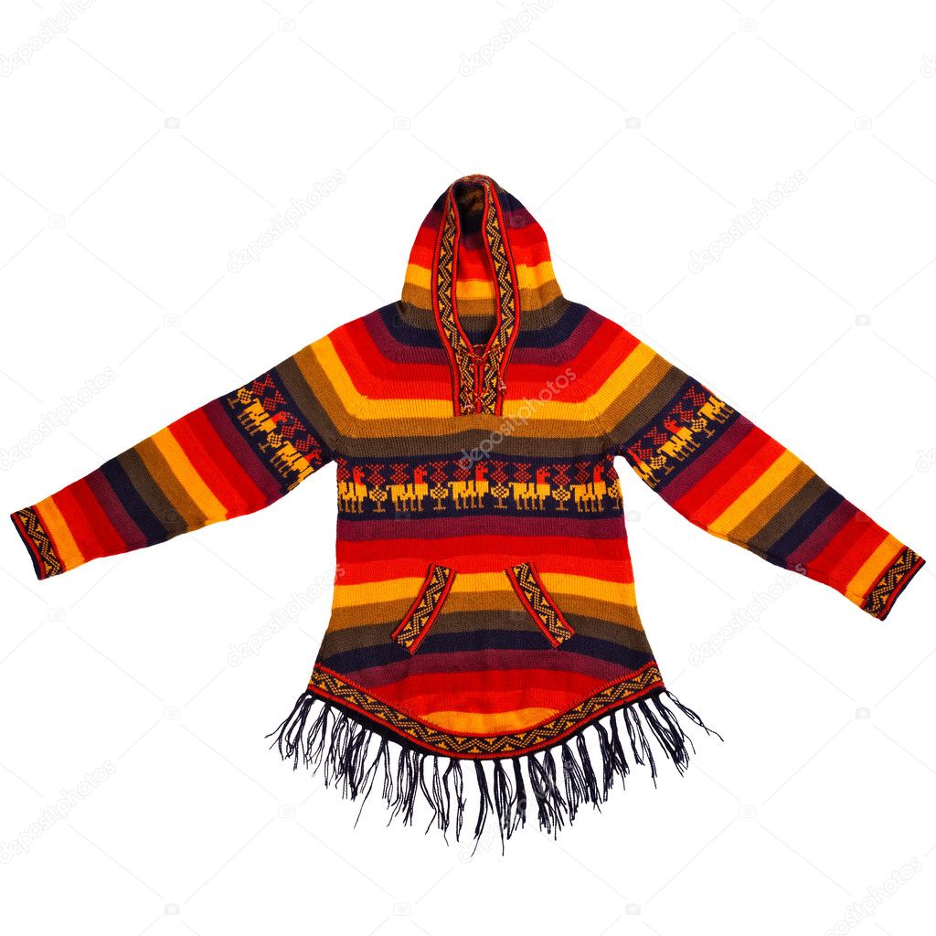 Mexican Style Knitted Jacket — Stock Photo © Dmitryrukhlenko #1093663