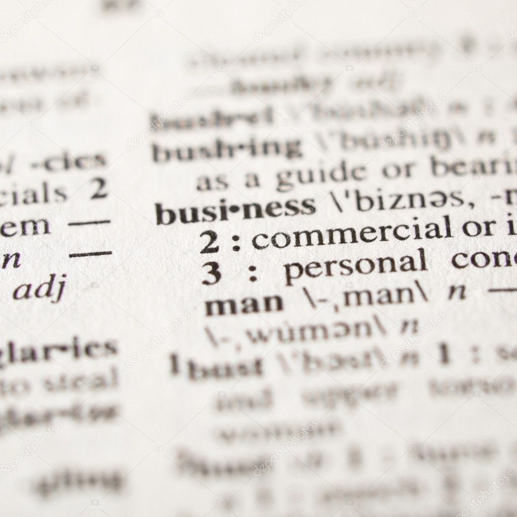 Definition of business in dictionary - s
