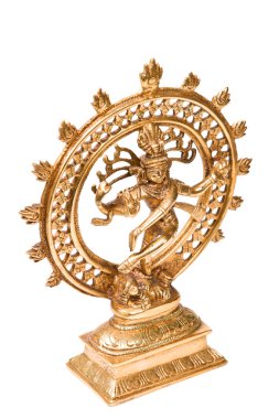 Statue of Shiva Nataraja - Lord of Dance clipart