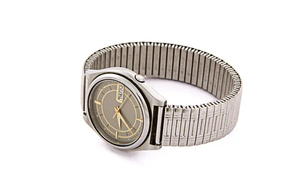 Zegarek na rękę na białym tle — Zdjęcie stockowe