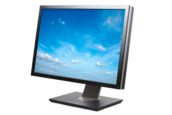 Monitor de ordenador aislado — Foto de Stock