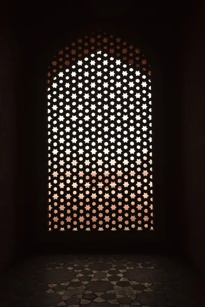 Okno marmurowej — Zdjęcie stockowe