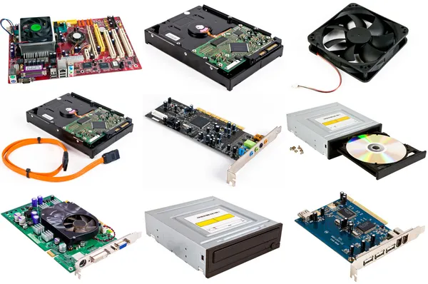 Computer components — Stock Photo, Image